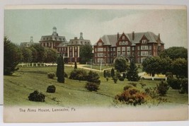 Lancaster Pa Alms House Colorized Postcard D17 - $6.95