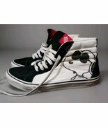 Vans SK8 Hi Peanuts Joe Cool Black Snoopy &amp; Woodstock Mens Size 10.5W/9M - $99.00