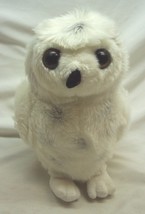 Aurora Big Eyed Soft White Snowy Owl 9&quot; Plush Stuffed Animal Toy - $18.32