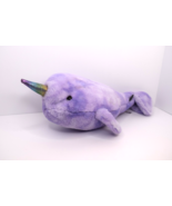 FAO Schwarz Purple Narwal Plush 16&quot; Stuffed Animal 2022 - $18.02 CAD