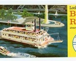 Gateway Clipper Boat Rides Brochure Pittsburgh Pennsylvania 1960&#39;s - £14.01 GBP