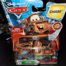 New Disney Pixar Cars Lenticular Mater &amp; Oil Can Chase Toy Tow Truck #130 - £9.91 GBP