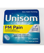 Unisom PM Pain Nighttime Sleep Aid Pain Reliever 30 Caplets - $265.17 MXN