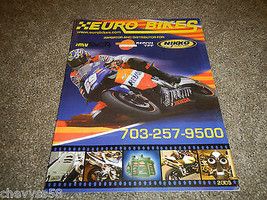 EURO BIKES MANUAL BOOK - $9.57