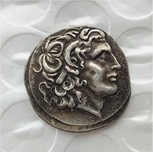Rare Antique Ancient Alexander III The Great 336-323 Year BC Drachm Silver Color - £22.22 GBP