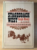 Stagecoach West By Ralph Moody - Hardcover - First Edition - Vintage - £63.89 GBP