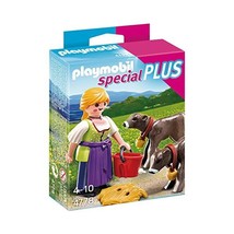 Playmobil 4778 Collectable Farm Wife Plus Calves Play Set  - £55.61 GBP