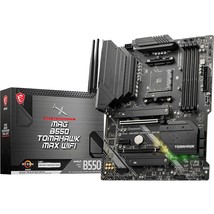 Msi Mag B550 Tomahawk Max Wi Fi Gaming Motherboard (Amd AM4, DDR4, Pc Ie 4.0, Sata - £214.21 GBP