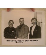 Hobgood, Torff And Wertico &#39;Union Press Kit Photo Pat Metheny Group Bria... - $499.57 MXN