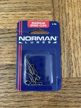 Norman Lures #NMSK-MG5 Magnum Speed Clips-1pk of 5pcs-Brand New-SHIPS N ... - £14.69 GBP