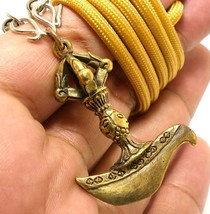 Vajrayana Vajra Dorje Ax Tibetan Amulet Protection Tibet Buddha Pendant Necklace - £19.93 GBP