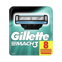 Gillette Mach3 Manual Razor Blades - Pack of 8 Blades  - £27.87 GBP