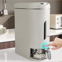 22-25 Lbs(11.3Kg) Rice Container With Measuring Cup, Upgraded Built-In, ... - $39.99