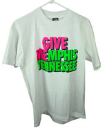 Vintage Give ME-MPHIS Memphis Tennessee  Screen Stars  T Shirt Sz L - £27.52 GBP