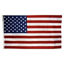 Usa 50 Stars United States Flag Banner 5X8 Foot 5Ft X 8Ft 150D Superpoly - £43.50 GBP