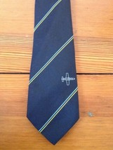 Vtg CASA Airplane Stripped Preppy New England Prep School Skinny Pilot T... - £15.56 GBP