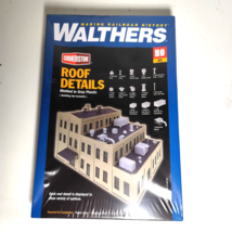 HO Scale Walthers Cornerstone 933-3733 Roof Details Model Kit - $11.99