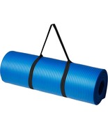 1/2 Inch Extra Thick Exercise Yoga Mat w/ Carrying Strap Cushioned Suppo... - $519.77 MXN