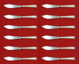 Fairfax by Durgin-Gorham Sterling Silver Fish Knife Custom Set 12 pcs 8 ... - $15,591.39 MXN