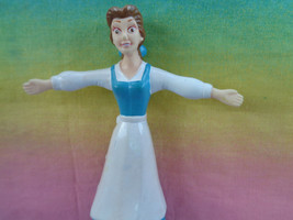 Vintage Just Toys Disney Beauty &amp; the Beast Belle Rubber Bendable Toy - ... - £1.99 GBP