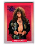 Warrant Steven Sweet 1991 Rockcards Brockum #232 Vintage Music Card - $8.09