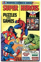 Super Heroes Puzzles And GAMES-HULK-SPIDERMAN-MARVEL Vg - £28.62 GBP