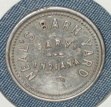 1920 1930 Trade Token Coin Neal&#39;s Barnyard Gary Indiana Stripper Club Tavern Vtg - £1,023.08 GBP