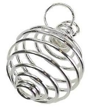 (set Of 24) 3/4&quot; Silver Plated Coil - $30.09