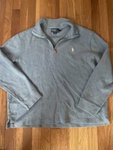 Polo Ralph Lauren Mens 1/4 Zip Pullover Blue Long Sleeve Size XL Sweater... - $30.17