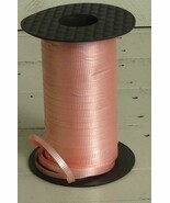 Nice Large Roll of Ribbed Curling 3/16&quot; Ribbon, VERY GOOD COND, GREAT COLOR - $16.23 CAD