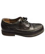 Apex LT900M Oxford Dress Shoes Mens Size 9 Black Leather Round Toe Lace Up - $63.62 CAD