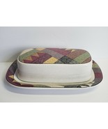 Multi Color Studio Nova Palm Desert Stoneware Butter Dish With Lid - $17.07