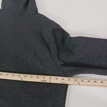 UMBRO Men's Sz M ITALIA Hoodie Gray Hoodie Pullover Sweatshirt Pocket Italy Flag image 8