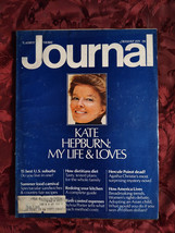 Ladies Home Journal August 1975 Katharine Hepburn Adele Glimm Agatha Christie - £14.22 GBP