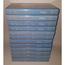 12 EG Ellen White Book Lot Volumes 1&amp;2 Prophets Kings Desire Ages God Love Bible - £77.83 GBP