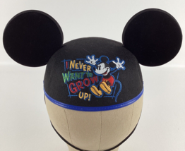 Walt Disney Parks I Never Want To Grow Up Mickey Mouse Velvety Ears Hat ... - $39.55