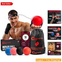Complete Boxing Reflex Ball Set with App - Improve Speed &amp; Coordination ... - $54.40