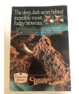 1993 Dunkin Hines Chocolate Lovers Vintage Print Ad Advertisement  pa31 - $7.91
