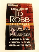 J.D. Robb Collection 2 Abridged Audiobook CASSETTES by Nora Roberts As J... - $19.99