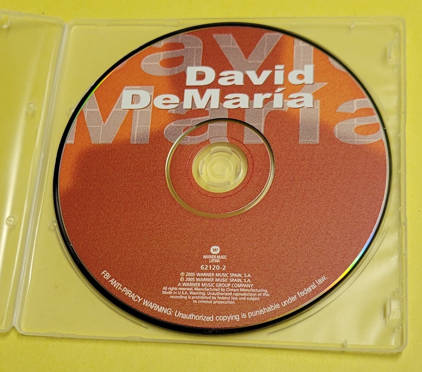 David Demaria by David Demaria (CD, 2005 Warner Music Latina) - $5.93