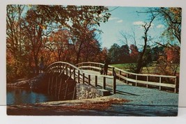 Concord, Mass Old North Bridge built Across the Concord River 1975 Postcard C11 - $3.95