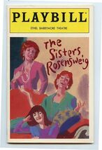 The Sisters Rosensweig Playbill 1993 Jane Alexander Madeline Kahn Robert... - $11.88