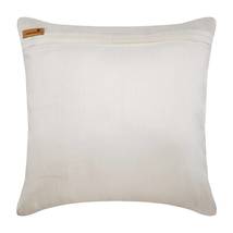 Ivory Throw Pillow Cover, Trellis Bead 16&quot;x16&quot; Silk, Trellis Cafe Runway - £26.29 GBP+