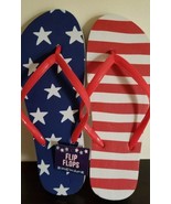 IQ Accessories ~ Flip Flops ~ Stars &amp; Stripes ~ Size Small/Medium (S/M) - $352.88 MXN