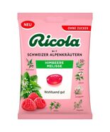 Ricola lozenges RASPBERRY MELISSA /BALM-SUGAR FREE -75g-FREE SHIP - $10.88