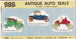 Eureka Antique Auto Seals 36 Seals - £3.19 GBP