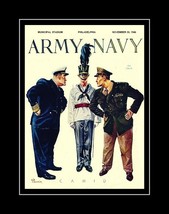 Rare Vintage 1946 Army Navy Football Poster Print Unique Military Reunion Gift - £15.97 GBP+