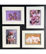 Lot Of 4 VTG Anne Geddes 8x10 Litho Cute Infant Floral Bloom Photography... - $53.76 CAD