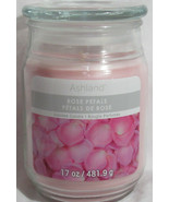Ashland Scented Candle NEW 17 oz Large Jar Single Wick Spring ROSE PETAL... - £15.48 GBP