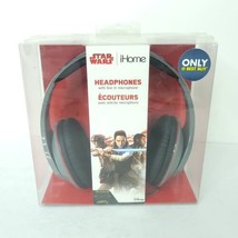 iHome Star Wars Over-the-Ear Headphones In Line Microphone Black Silver ... - £18.59 GBP